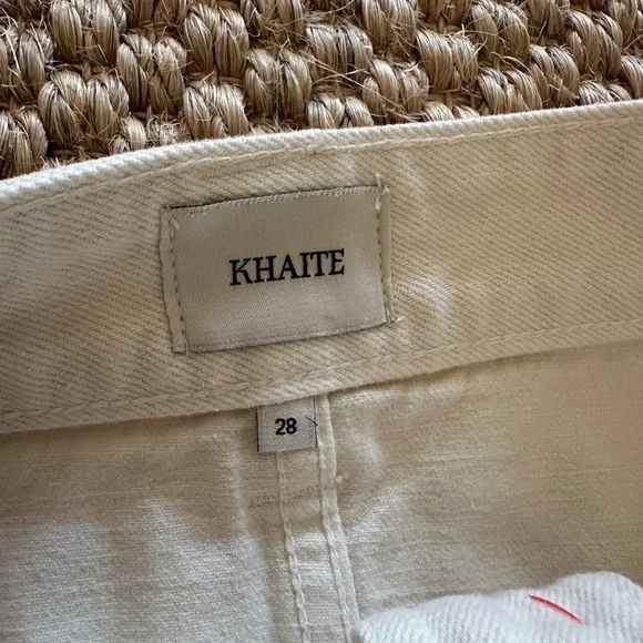 KHAITE Caroline denim midi skirt - Picture 3 of 7